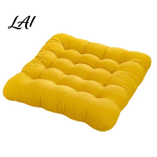 Pressure Relief Pad for Long Sitting Office Chair Cushion Breathable Seat Pad 40x40cm Soft Polyester Cushion Stuffed Floor Home Reading Nook