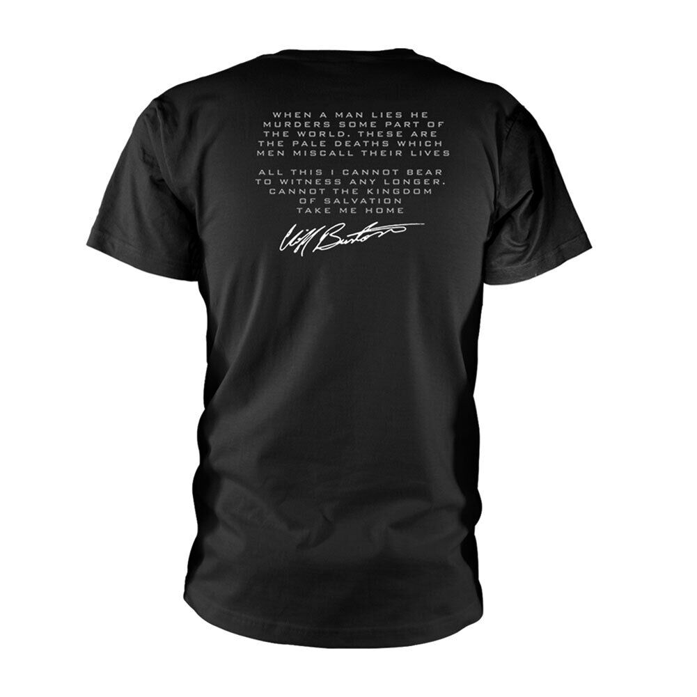 Metallica Unisex Cliff Em All T-skjorte for voksne
