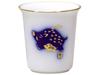 Okura Pottery's Zodiac Series "Boar" Mini Cup, Coffee/Tea, Approx. 85cc, Made In Japan, 119C/9801-L