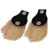 1Pc Vintage Rivet Tassels Shoulder Brooch Badge Suit Epaulette Clothes Decor