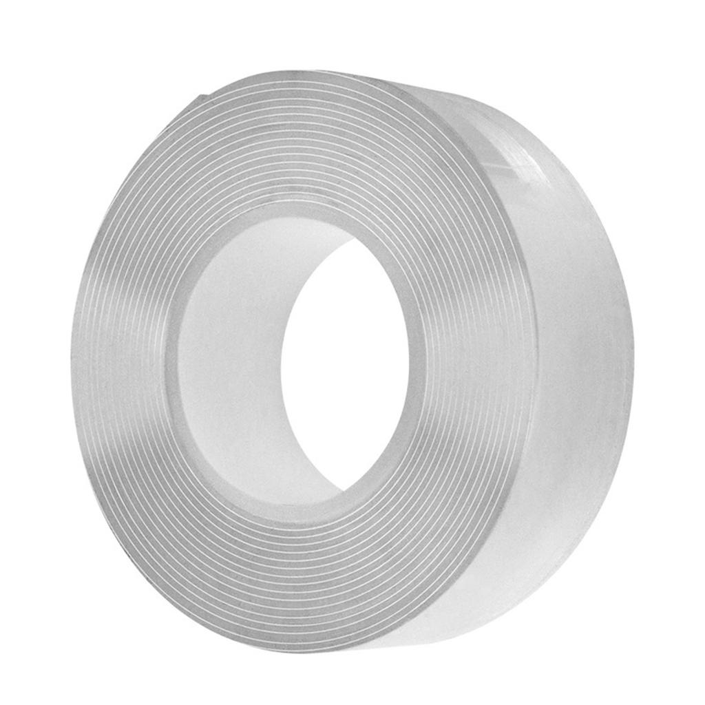 Double Sided Nano Adhesive Tape Heavy Duty Clear Reusable Tape Versatile Nano Mounting for Picture Hanging & Wall Decor