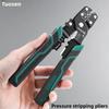 8 Inch Crimping Pliers, Manual Terminal Pliers, Multifunctional Crimping Pliers, Stripping Pliers, Manual Crimping Pliers