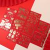 Luck Money Bag Money Pocket Dragon Pattern Money Bags 6Pcs/set Red Pocket  Wedding Birthday
