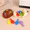 Montessori Baby Hedgehog Toys Concentration Training Education Toys Fine Motor Sensory Educational Toy For Kids Birthday Gifts