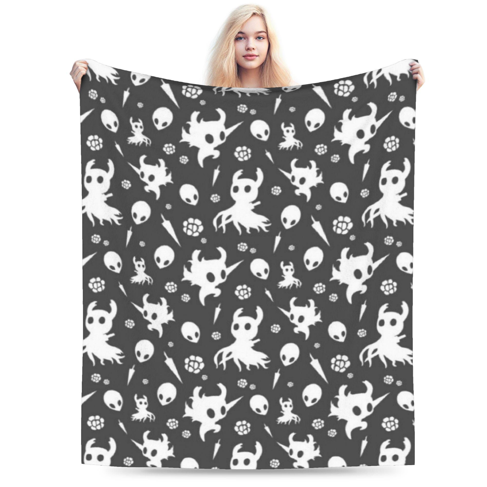 SOUL Hollow Knight Merch Blanket Super Soft Fleece Throw Blankets Cozy Bedspreads 130x150cm