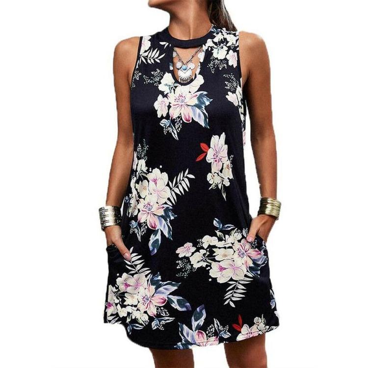 Vestido De Mujer Vendaje De Talla Grande Esqueleto Sin Manga Vestido De Mujer Vendaje De Talla Grande Esqueleto Sin Manga