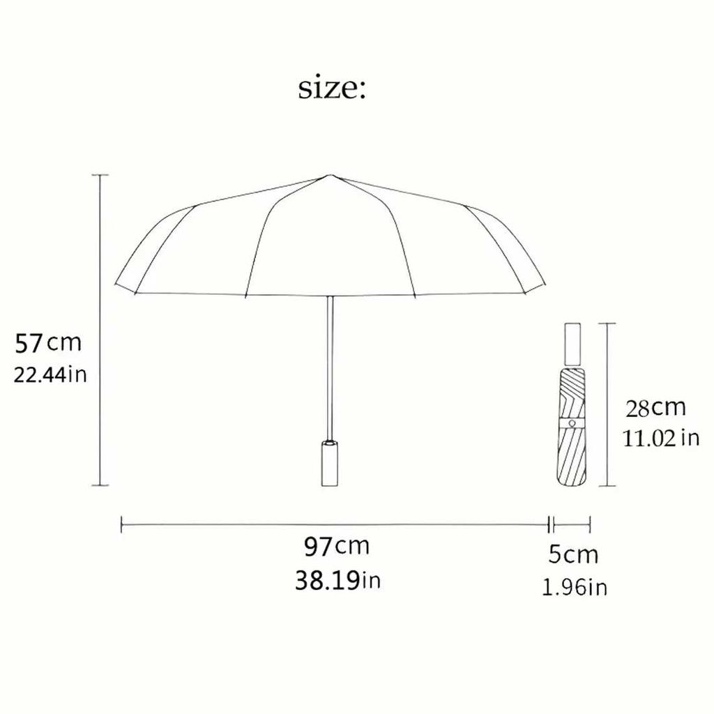 Paw Patrol Adventure Compact Travel Automatic Umbrella Retractable Design with 8-Rib Durability Compact Design for Outdoor Daily Use Fashion Lovers