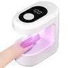 Mini UV lampa na nehty Manikúrní lampa Přenosná fialové světlo Lampa na nehty pro gelový lak Nail art Rychle vytvrzovací zařízení pro manikúru