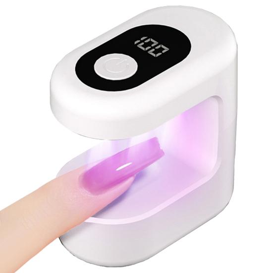 Mini UV lampa na nehty Manikúrní lampa Přenosná fialové světlo Lampa na nehty pro gelový lak Nail art Rychle vytvrzovací zařízení pro manikúru