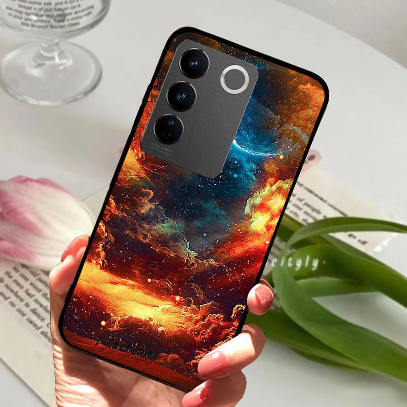 For Vivo V2230 V27 Pro 5G Case Popular Animal Cool Soft Back Protective Cover For Vivo V2237 V27e VivoV27 V 27 E Phone Bag Case