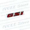 Car Accessories Metal GSI Emblem Rear Trunk Body Badge Sticker For Vauxhall Opel Zafira Mokka Antara Insignia Astra Adam OPC VXR Wv3