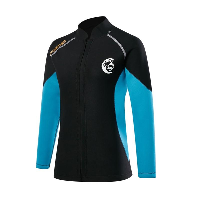 

2.0MM Diving Suit Split Top Snorkeling Cold Warm Large Size Surfing R011 Wet S