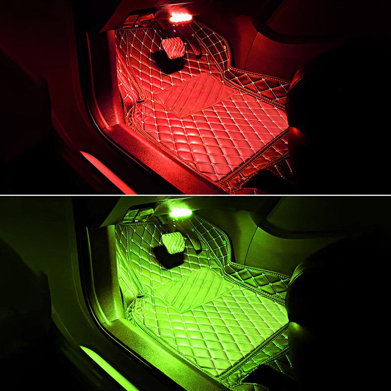 Car Led Touch Lights Wireless Interior Light Magnetic Auto Door Light Roof Ceiling Lamp Reading Lamp Usb Rechargeable 5V