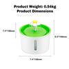 Automatic Cat and Dog Water Dispenser LED Electric Pet Water Dispenser Bowl USB Mute