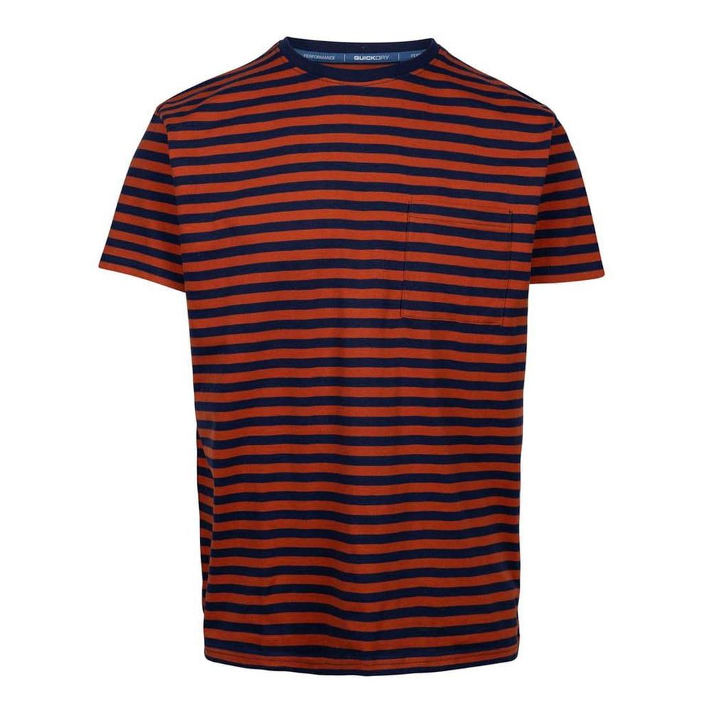 TRESPASS Men's Mahe Striped T-Shirt