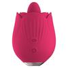 3 In 1 Rose Toy Vibrator for Woman Tongue Licking \nClitoral Stimulator Thrusting G Spot Dildo Clit Nipple Licker for Women Goods