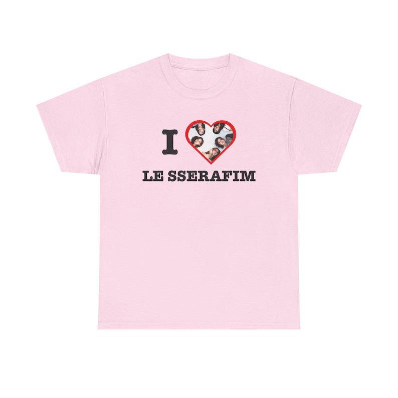 Summer Hot Sale LE SSERAFIM 'pureflow' Tour 2026 Concert T Shirt Hip-hop Punk Men Women Oversized T-shirt Cotton Gothic Round T-shirt Kpop Fan Shirt