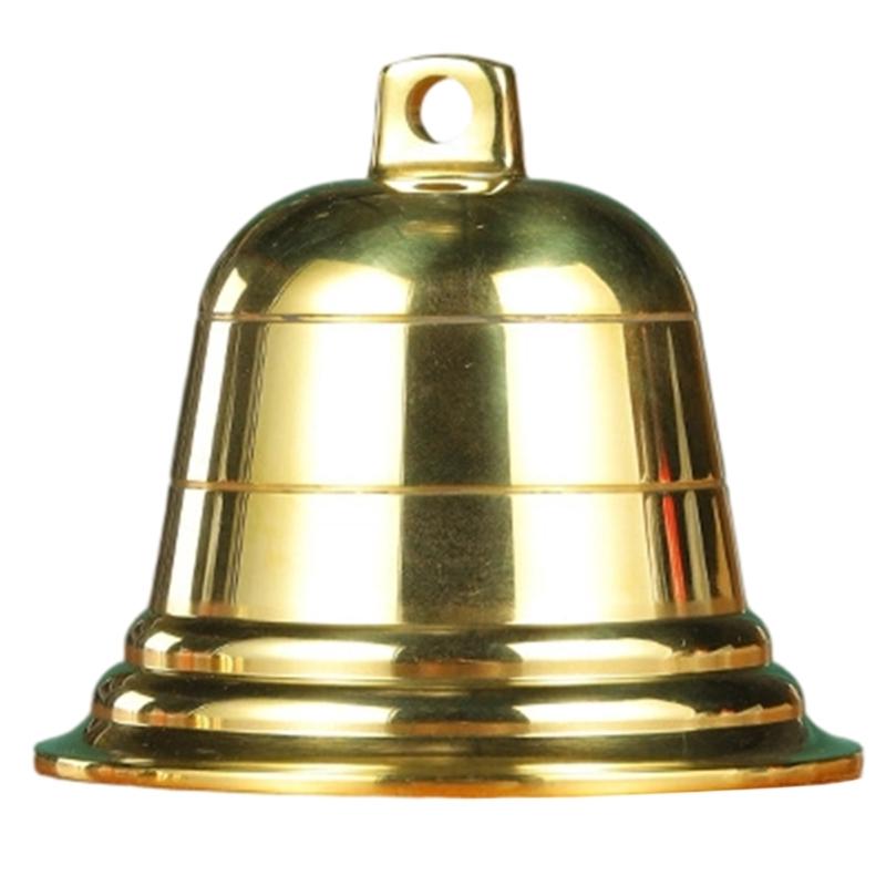 Premium Clear Sounding Copper Engraved Bell Large Carved Bell Hanging Ornament for Art Home Decors and Cultural Event