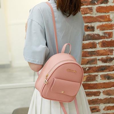 Mulheres ombros pequena mochila carta bolsa celular mensageiro saco