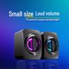 Wired Desktop Computer Speakers with Subwoofer - Mini Pair for PC and Laptop Home Use
