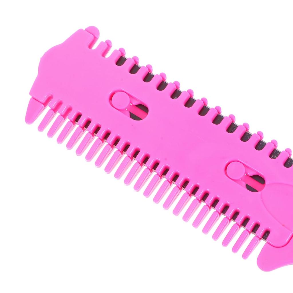 Frcolor Hair Cutter Pack of Barber Razor Haircut Double Sided Cutting Razor Hair Double Sided Haircut Razor Comb Comb, 10, Comb, Comb, Scissors, Comb,