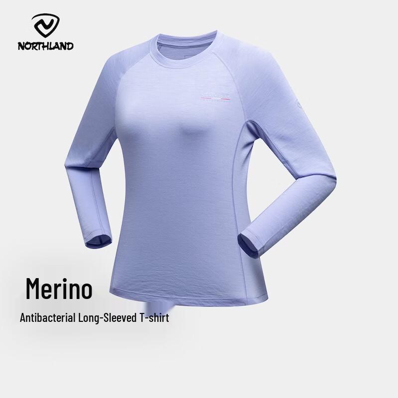 NORTHLAND Women s Wool Blend Long Sleeve T-shirt M