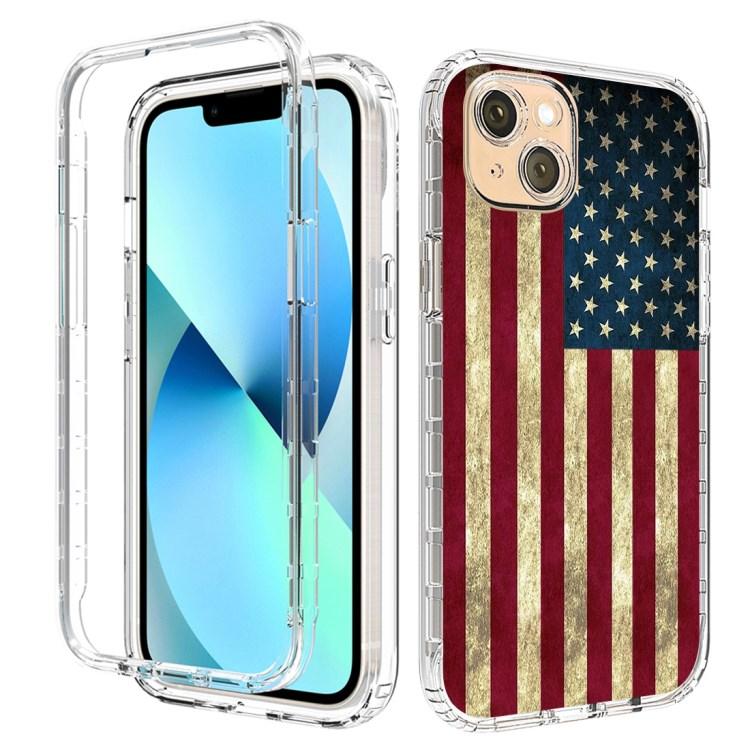 Pattern Printing Luxury Trendy Phone Cases for iPhone 14 Flower case Clear
