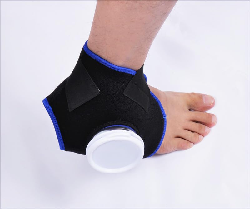 Eis Eis Eis Vereisung Vereisungsset Stück Eisbeutel 1 Fixierungshalter für Sport Golf Baseball Basketball Tennis Keine Kondensation Wasseraustrittsprävention Für