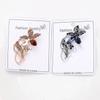 Womens Crystal Flower Brooch Pin Rhinestone Brooches Wedding Jewelry Lapel Gifts