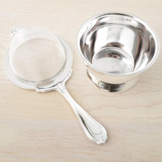 Takakuwa Metal Nouvel Tea Strainer, Gold