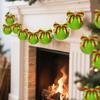 Bowknot Little Plush Ball Christmas Decoration Hanging Plush Ball Festive Atmosphere Display.