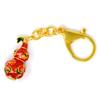 YISHUI Feng Shui Gourd Wallet Chain for Protection from and Inches Chain/Keychain Evil, Health, Longevity, Red, 3.30.6