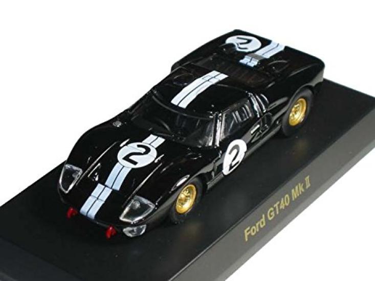 Kyosho 1/64 Коллекция миниатюрных автомобилей Спортивные автомобили США 1 Ford GT40 Mk II #2