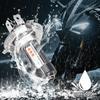Universal LED Motorcycle Headlight H4 H6 BA20D P15D Four Colors Projector Lens Bulb DRL Driving Front Lamp