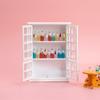1: 12 Doll House Mini Furniture Decoration White  Cupboard Cabinet Model