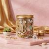 Borcan cu Bijuterii Misterioase pentru Femei, Set Surpriză Vintage de Bijuterii, Cutie Amestecată Aleatorie cu Coliere, Cercei, Inele, Brățări, Cadou pentru Ea