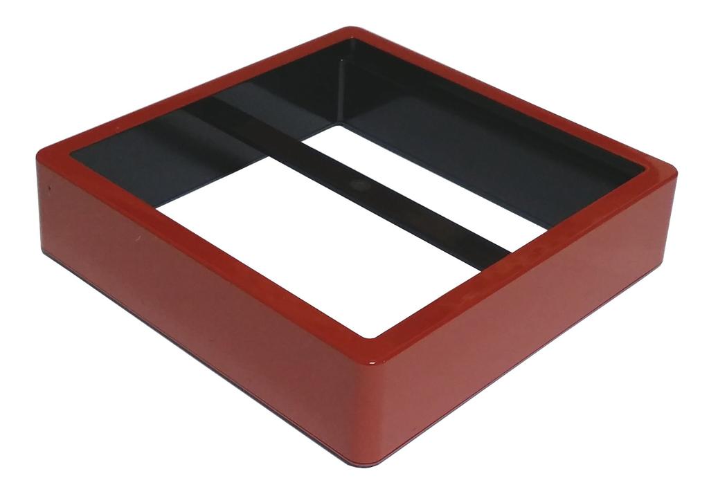 Wakaizumi Kappo Lackware Quadrat Rotlack Bambuslackware, D.X, Korb, (mit Sieb), 1-532-3