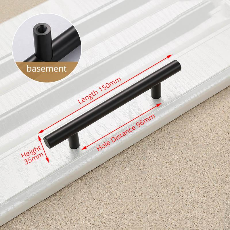 KAK 2" ~ 39'' Küchenschrankgriffe T-Stangen-Griff Gerader Griff Schubladengriffe Schrankgriffe Durchmesser 12mm Möbelgriff Beschläge