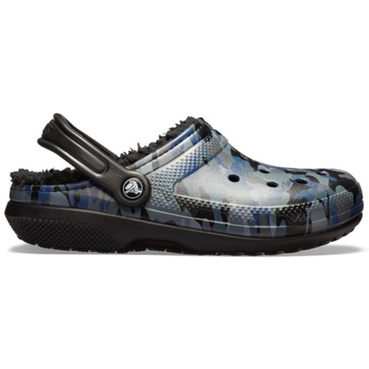 Crocs Classic Clog Clogs Unisex Black Gray Blue 205324-938