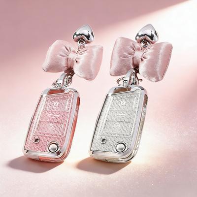 Crystal Tpu Key Case For Vw For Golf 7 Mk7 Skoda Seat 2014 Fob Hull Octavia Combi Leon Ibiza Cuptra Flip Key Cover Fob