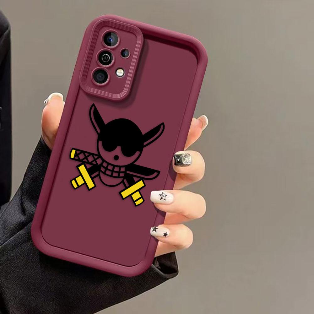 Anime O-One P-Piece LOGO Phone Case For MOTO G9 G24 G32 G34 G52 G54 G56 G60 G75 G84 G85 G86 E32 E40 EDGE 40 50 50F 60E 60 Cover