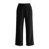 Pajama Pants Women Fuzzy  Wide Leg Elastic Waist Trousers