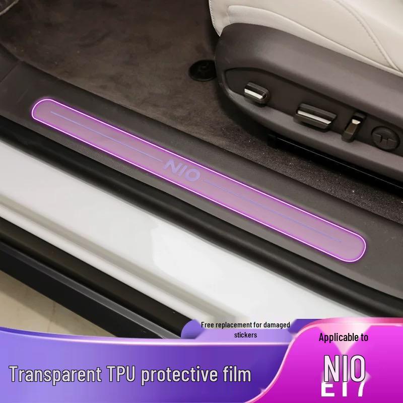 Nio ET7 Headlight & Interior Protective Film Set - Gear Shift & Console Decor TPU.