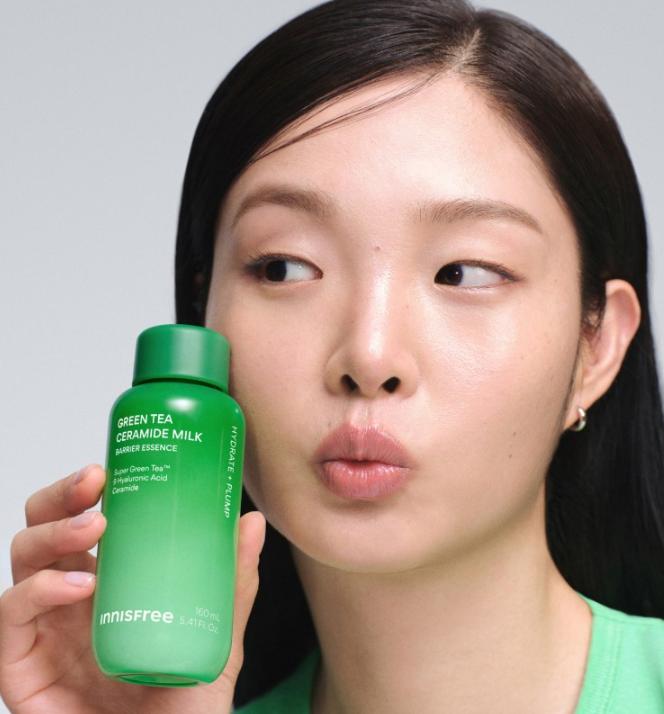 Innisfree Green Tea Ceramide Milk Essence 160ml