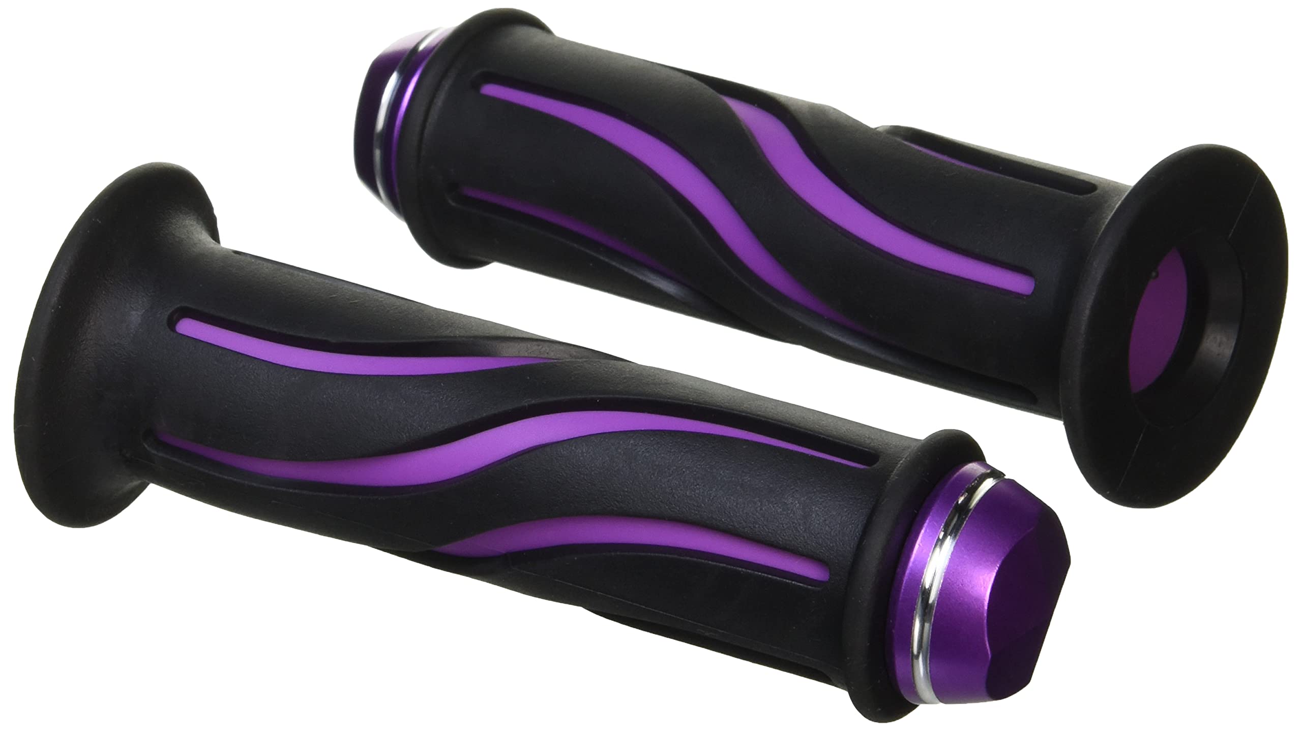 

ALCAN HANDS G00060J Twist Grip (Integrated Bar End), Aluminum + Rubber, Purple, Handle Diameter: 0.8 inches (22.2 mm) фіолетовий