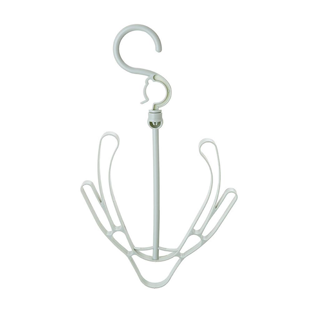 1pc Mini T Windproof Double Hook Multifunction Plastic Material for Balcony Hanger Shoe Rack Hanging