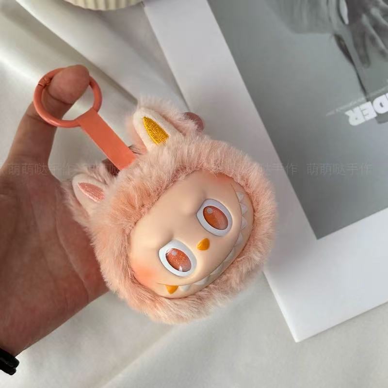Cute Plush Rab Keychain Creative Gift Book Bag Pendant