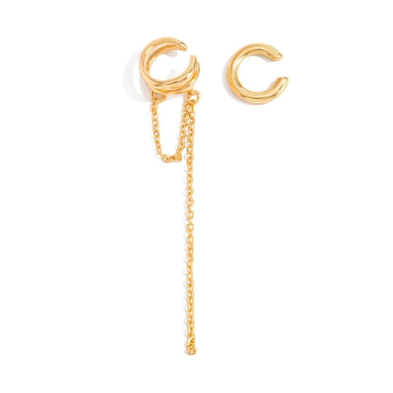 Elegant Long Fringe Ear Clips with Clip On Feature Pendant Earrings Suitable for Easy Wear Versatile Fashion Accessory
