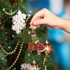 6 stk Grinchen Juletrepynt Hengende Akryl 2D Ornament Anheng Fest