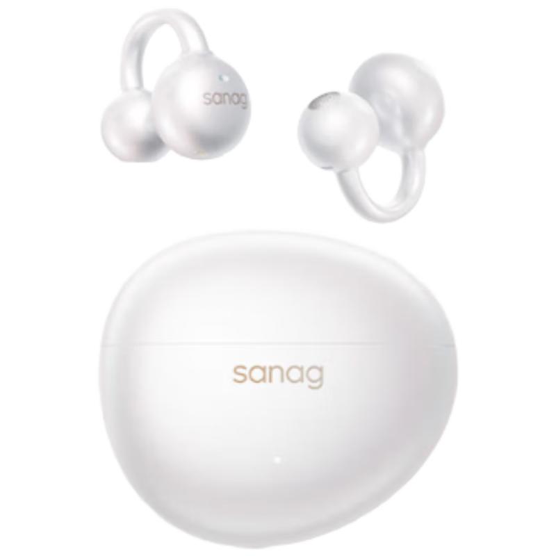 SANAG S7S AI Open-Ear Ear-Clip Bluetooth Sports Headphones